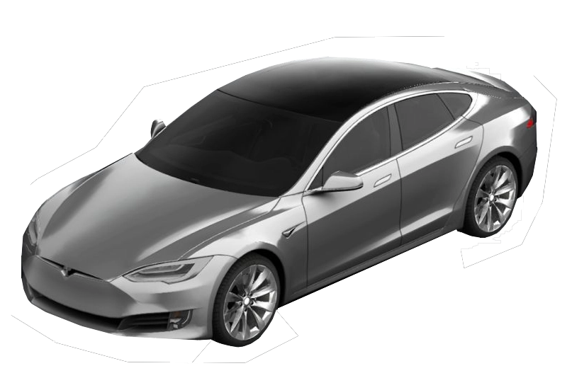 teslataxisilver